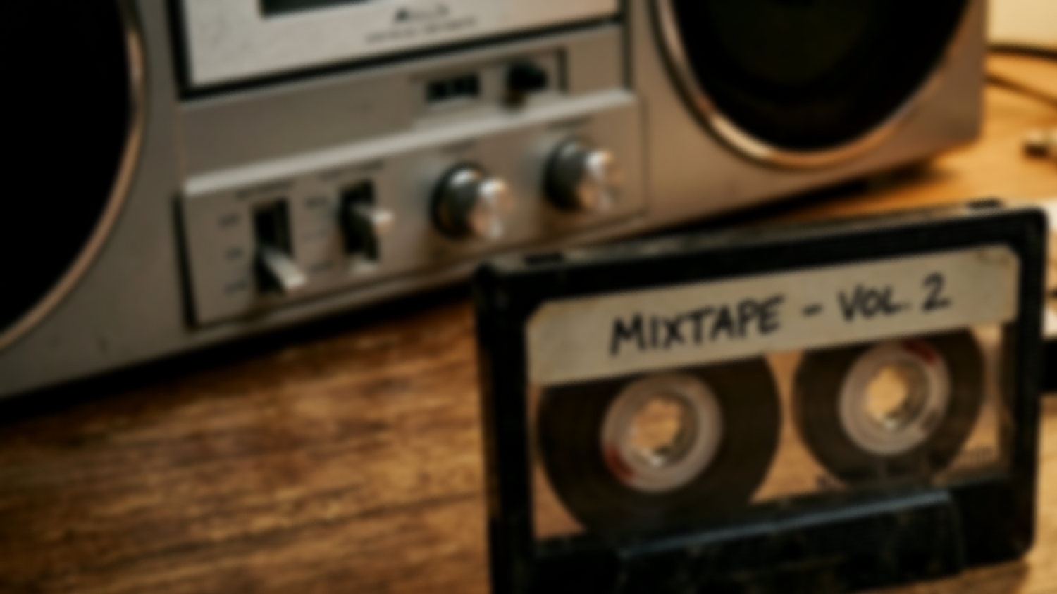 Cassette tape with a handwritten song list — making the perfect mixtape — The Rad Rewind