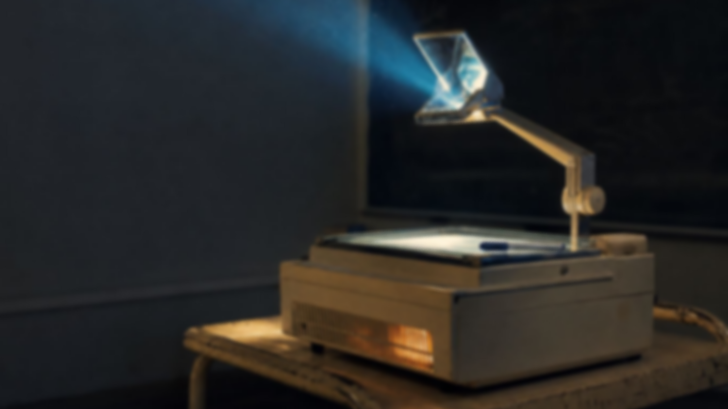 The Overhead Projector: When the Whole Room Watched the Teacher Write