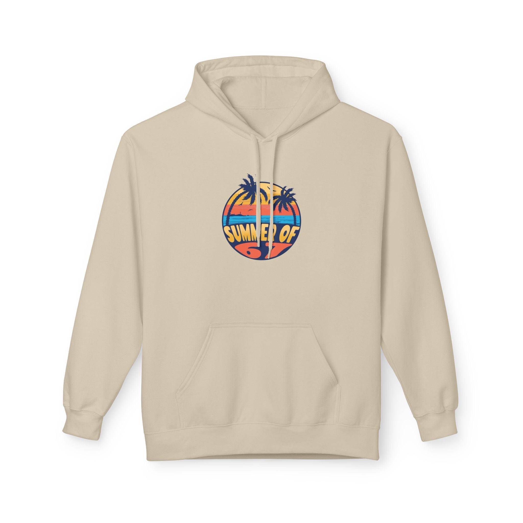 Endless Summer collection — retro palm sunset hoodie — The Rad Rewind