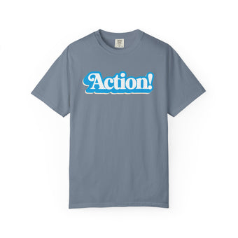 Retro toy packaging action figure graphic tee for adults who grew up collecting figures from the shelves — The Rad Rewind