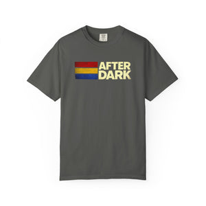 After Dark tee lifestyle female model shot — The Rad Rewind
