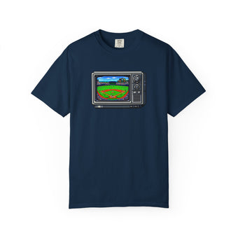 CRT baseball retro graphic tee for adults who watched the game on a tube TV with the rabbit ears adjusted just right — The Rad Rewind