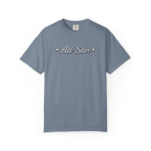 All-Star tee lifestyle female model shot — The Rad Rewind