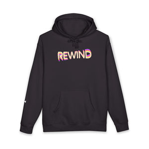 Black Special Presentation Hoodie full flat lay — The Rad Rewind