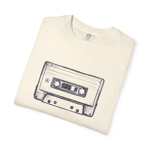 Mixed tape tee lifestyle male model shot — The Rad Rewind