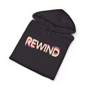 Black Special Presentation Hoodie folded flat lay — The Rad Rewind