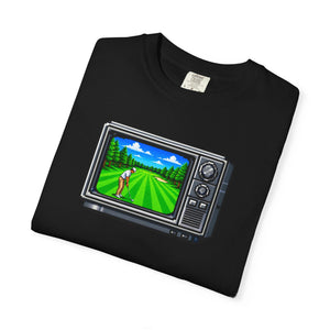 Fairway pixel golf tee folded first colorway — The Rad Rewind