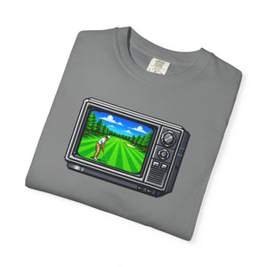 Fairway retro golf tee folded flat lay — The Rad Rewind